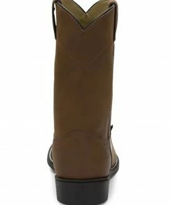 Justin Men's 10" Roper Boots Bay Apache 27 Justin Men's 10" Roper Boots Bay Apache -Justin Shop 028936 7047 P5