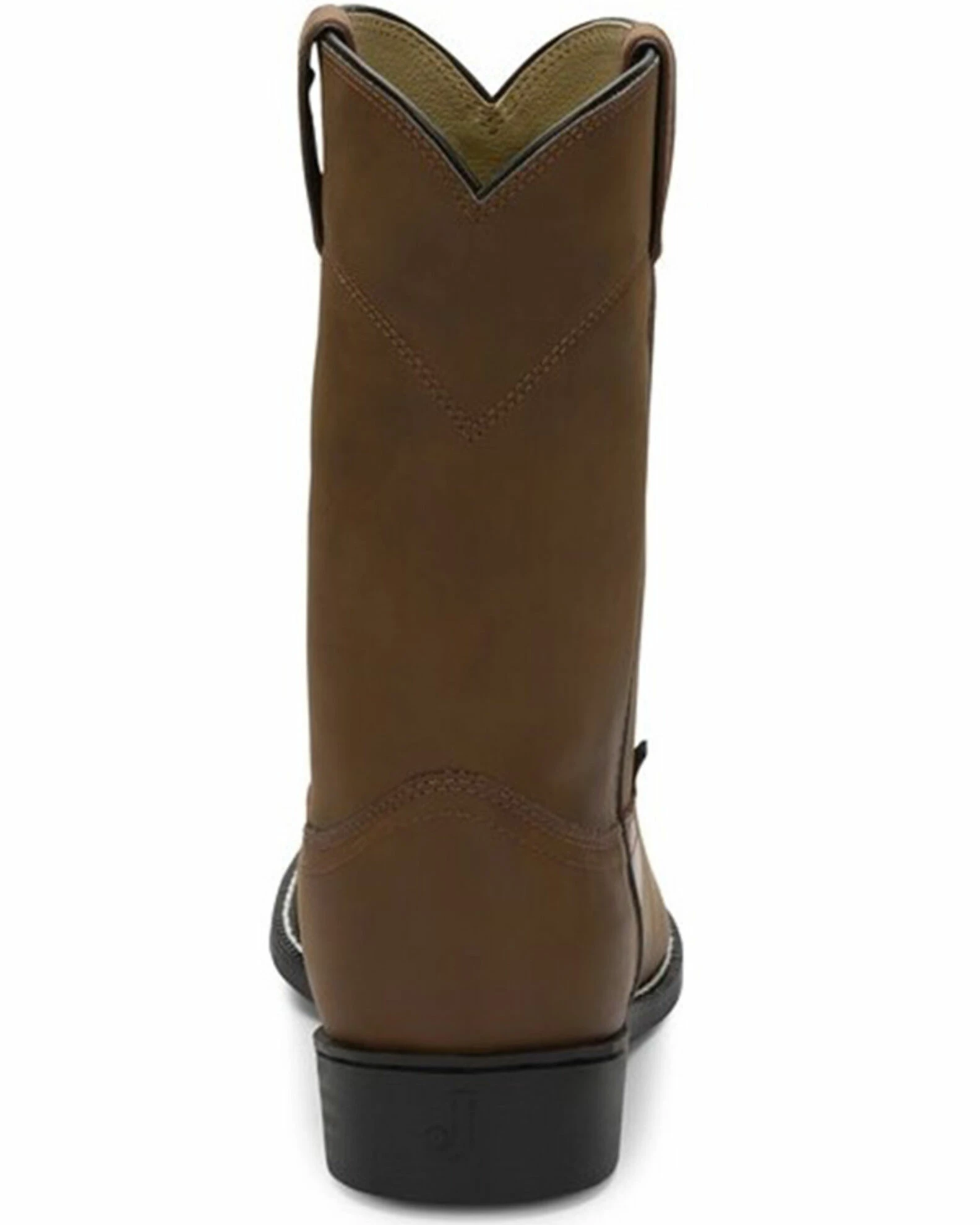 Justin Men's 10" Roper Boots Bay Apache 12 Justin Men's 10" Roper Boots Bay Apache - Image 10