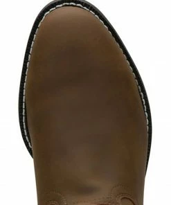 Justin Men's 10" Roper Boots Bay Apache 28 Justin Men's 10" Roper Boots Bay Apache -Justin Shop 028936 7047 P6