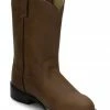 Justin Men's 10" Roper Boots Bay Apache 1 Justin Men's 10" Roper Boots Bay Apache -Justin Shop 028936 G4 P1