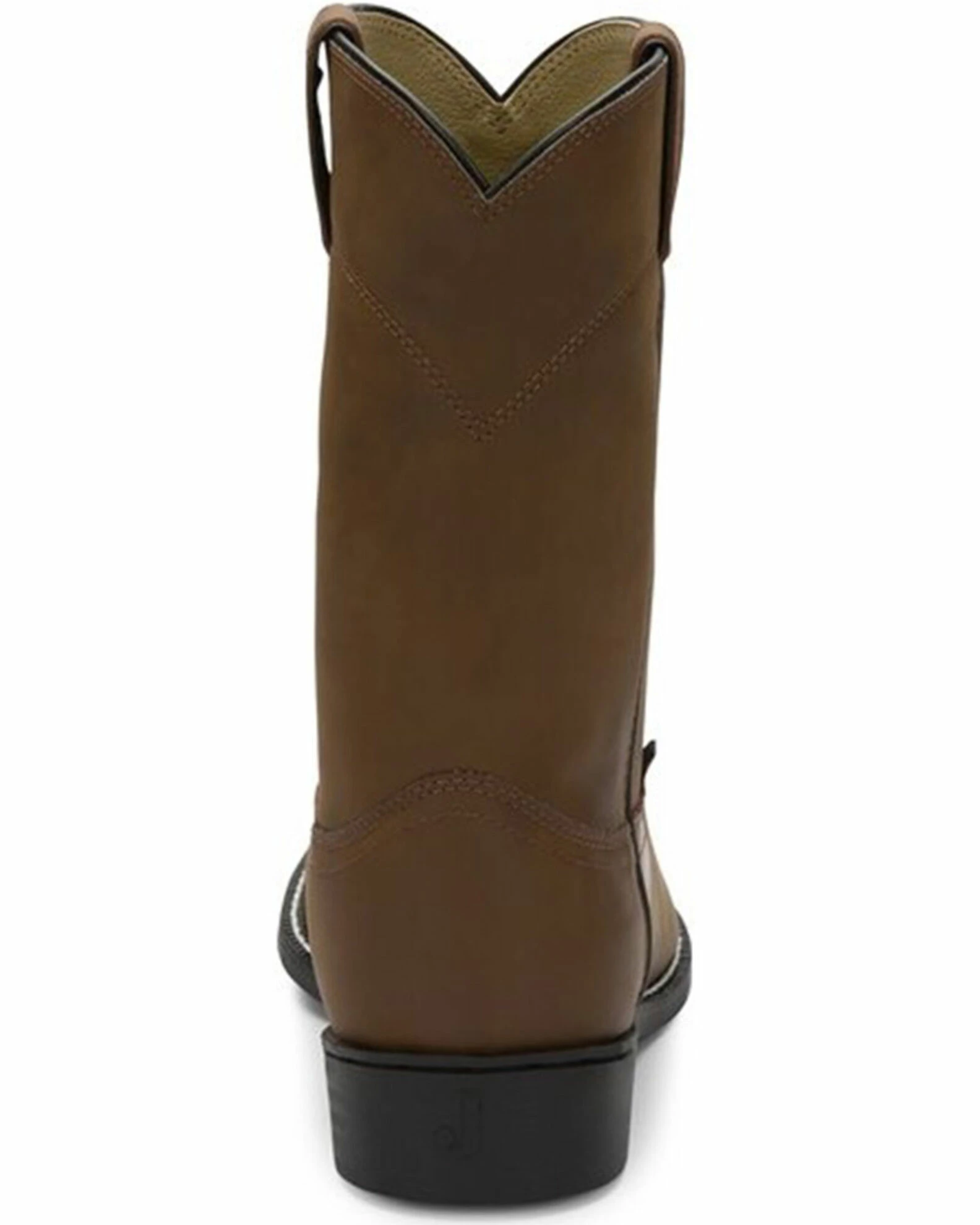 Justin Men's 10" Roper Boots Bay Apache 11 Justin Men's 10" Roper Boots Bay Apache - Image 9