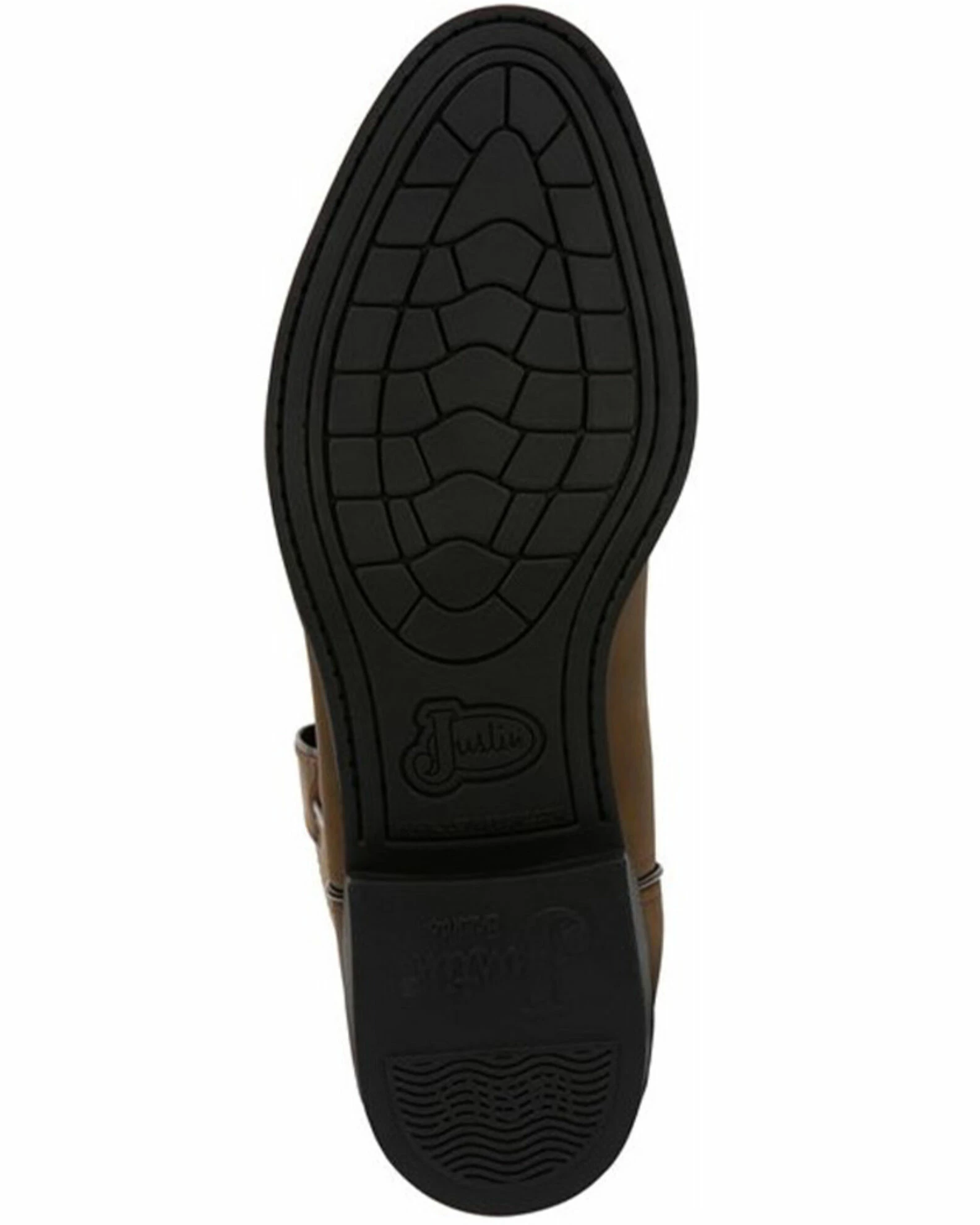 Justin Men's 10" Roper Boots Bay Apache 15 Justin Men's 10" Roper Boots Bay Apache - Image 13