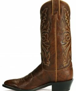 Justin Men's 13" Deerlite Western Boots Chestnut -Justin Shop 036523 92 LT