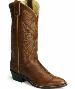 Justin Men's 13" Deerlite Western Boots Chestnut -Justin Shop 036523 92 P1 1