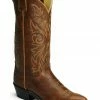 Justin Men's 13" Deerlite Western Boots Chestnut 1 Justin Men's 13" Deerlite Western Boots Chestnut -Justin Shop 036523 92 P1