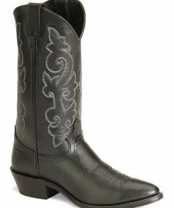 Justin Men's 13" London Calf Western Boots Black