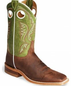 Justin Men's Bent Rail Collection Western Boots Cognac