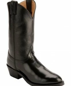 Justin Men's 12" Western Boots Black