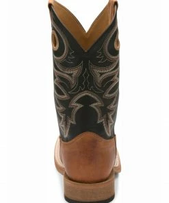Justin Men's Caddo Copper Brown Bent Rail Cowboy Boots - Square Toe 11 Justin Men's Caddo Copper Brown Bent Rail Cowboy Boots - Square Toe -Justin Shop 036P11 35 P4
