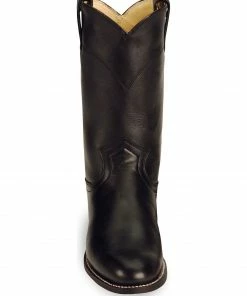Justin Women's Original Black Roper Boots - Round Toe 12 Justin Women's Original Black Roper Boots - Round Toe -Justin Shop 045A70 89 FT