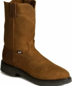 Justin Men's Boots Pull-On Boots Black