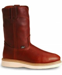 Justin Men's Axe Electrical Hazard Light Duty Pull-On Work Boots - Steel Toe -Justin Shop 050647 22 RT