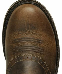 Justin Men's Steel Toe Work Boots Brown -Justin Shop 050B39 41 TP