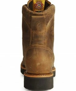 Justin Men's J-Max 8" Work Boots Chocolate 11 Justin Men's J-Max 8" Work Boots Chocolate -Justin Shop 050B41 22 BK