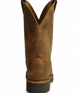 Justin Men's J-Max Blueprint Bay Gaucho EH Pull-On Work Boots - Soft Toe Chocolate 17 Justin Men's J-Max Blueprint Bay Gaucho EH Pull-On Work Boots - Soft Toe Chocolate -Justin Shop 050B43 22 BK