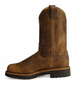 Justin Men's J-Max Blueprint Bay Gaucho EH Pull-On Work Boots - Soft Toe Chocolate 13 Justin Men's J-Max Blueprint Bay Gaucho EH Pull-On Work Boots - Soft Toe Chocolate -Justin Shop 050B43 22 LT