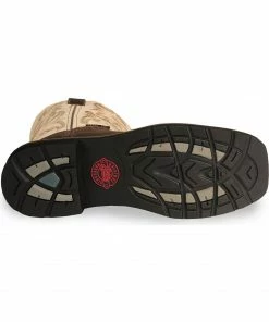 Justin Men's Stampede 11" Steel Toe Western Work Boots Copper -Justin Shop 050B85 56 BM