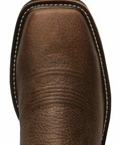Justin Men's Stampede 11" Steel Toe Western Work Boots Copper -Justin Shop 050B85 56 TP
