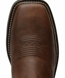 Justin Men's Stampede 11" Steel Toe Western Work Boots Waxed Brn -Justin Shop 050B87 XN TP