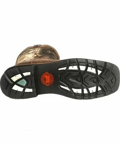 Justin Men's Stampede Camo Waterproof Work Boots Camouflage -Justin Shop 050B95 L5 BM