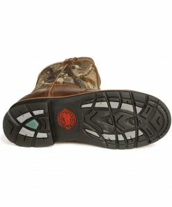 Justin Men's Stampede Waterproof Work Boots Camouflage -Justin Shop 050B96 L5 BM