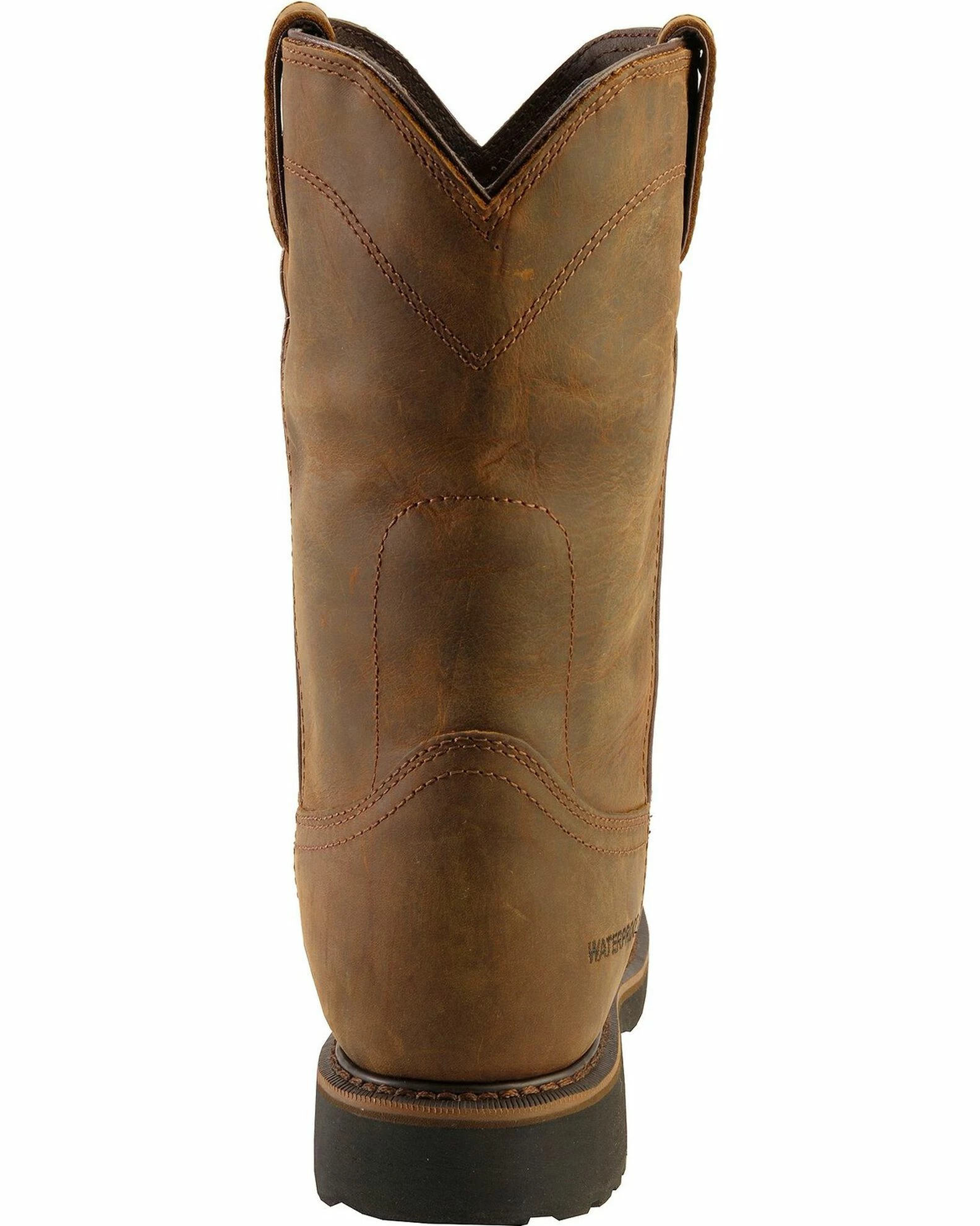 Justin Men's Drywall Waterproof Pull-On Work Boots - Soft Toe Brown 9 Justin Men's Drywall Waterproof Pull-On Work Boots - Soft Toe Brown - Image 7