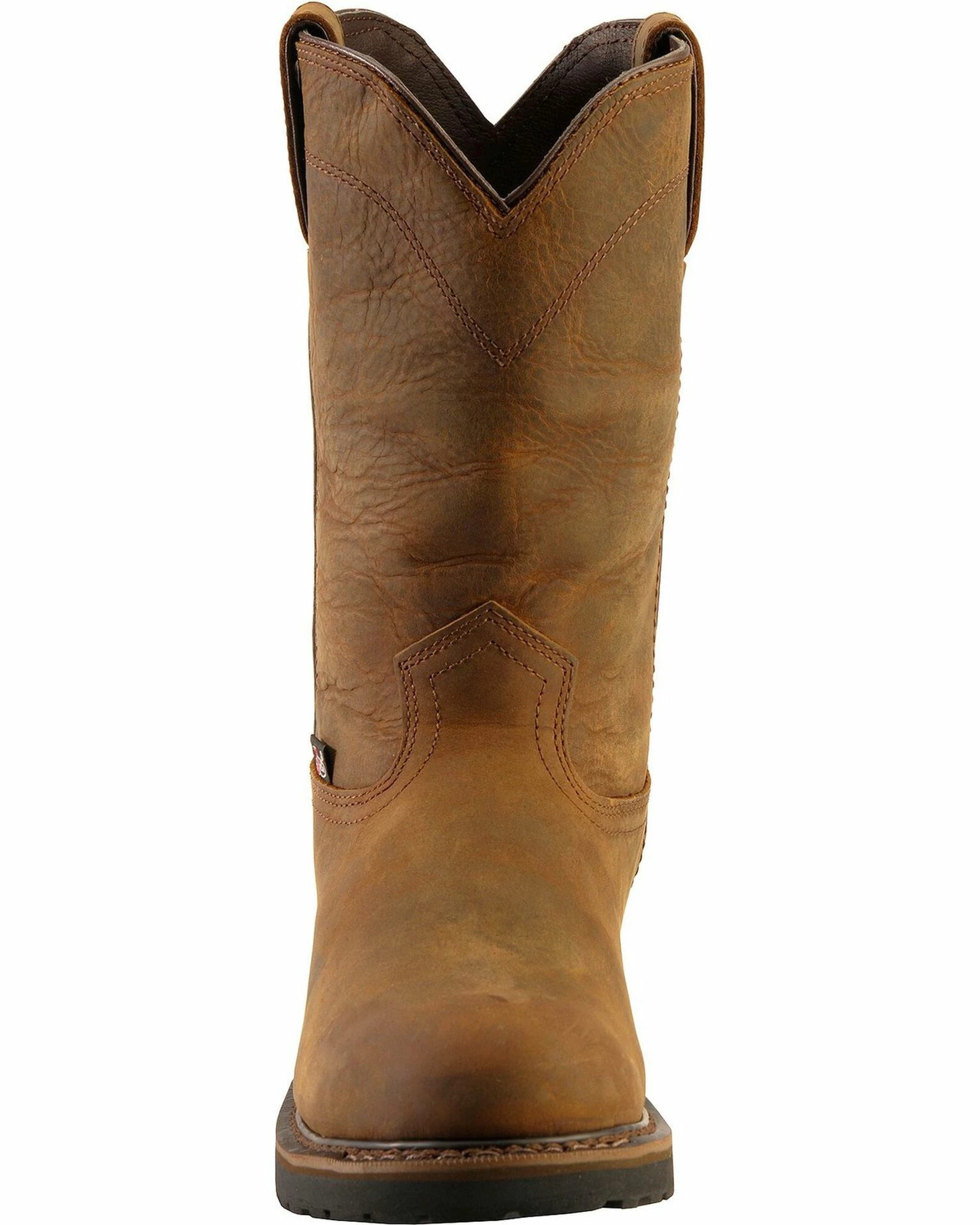 Justin Men's Drywall Waterproof Pull-On Work Boots - Soft Toe Brown 6 Justin Men's Drywall Waterproof Pull-On Work Boots - Soft Toe Brown - Image 4