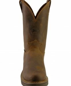 Justin Men's J-Max Rugged Bay Gaucho Pull-On Work Boots -Justin Shop 050F08 47 FT