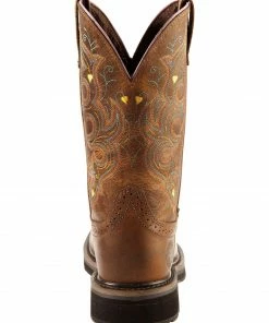 Justin Women's Pull-On Work Boots 15 Justin Women's Pull-On Work Boots -Justin Shop 050H14 GM BK