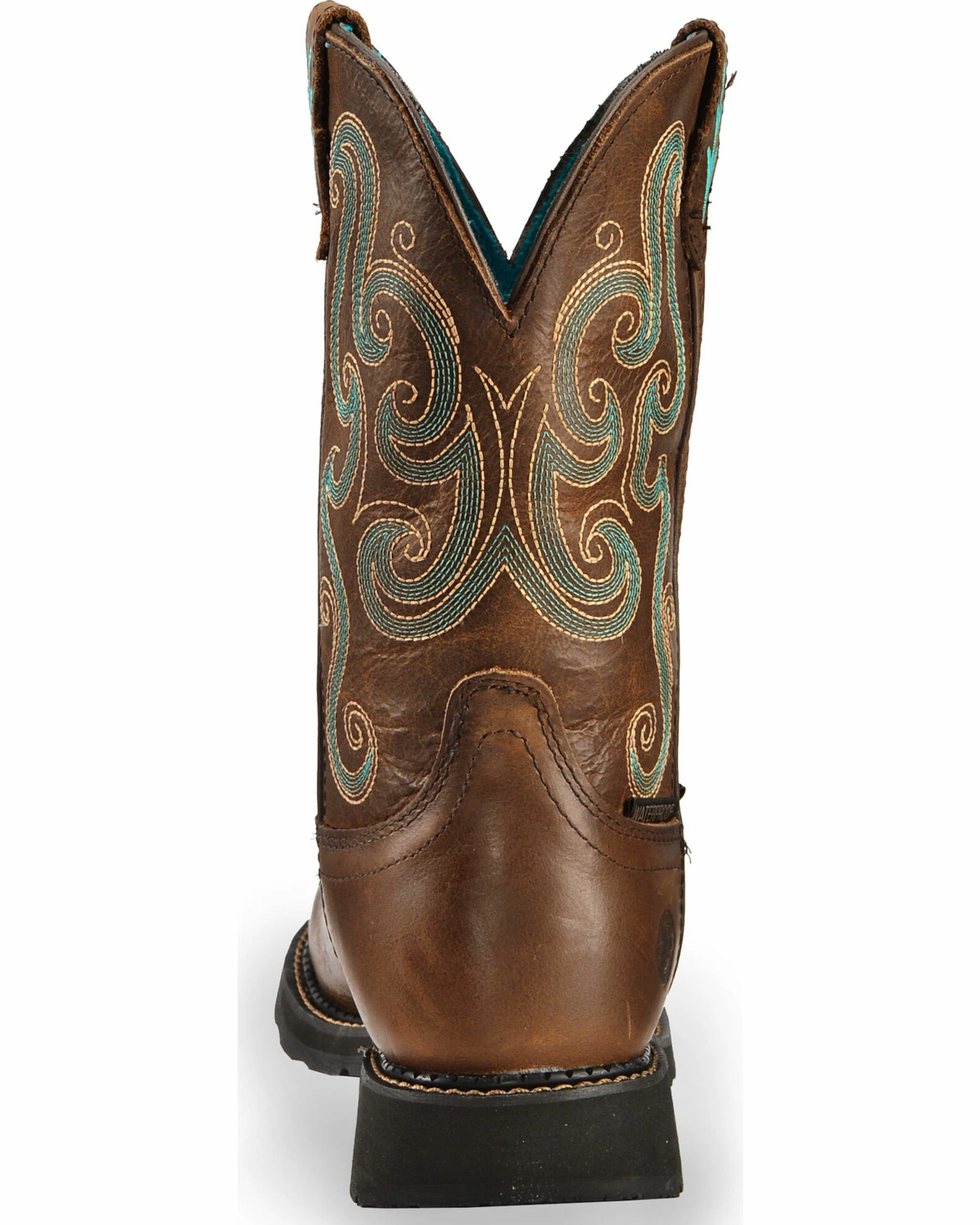 Justin Gypsy Women's Tasha EH Waterproof Work Boots - Steel Toe Dark Brown 7 Justin Gypsy Women's Tasha EH Waterproof Work Boots - Steel Toe Dark Brown - Image 5