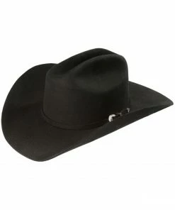 Justin 3X Wool Felt Hat For Men's Black -Justin Shop 096C00 89 P1 1