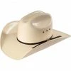 Justin Men's 10X Ranch Hand Straw Western Hat Natural -Justin Shop 099B02 19 P1