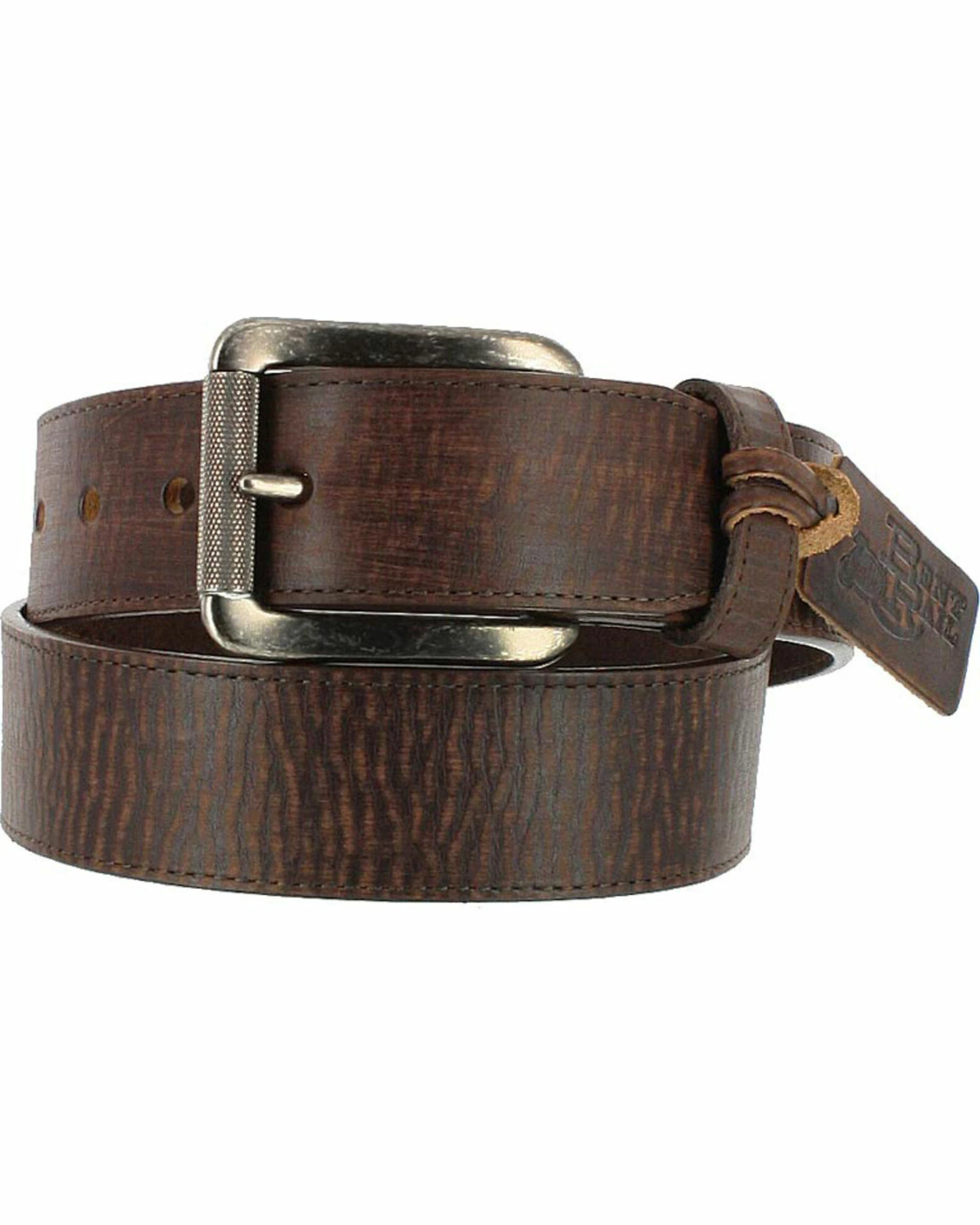 Justin Men's Brown Bomber Belt 3 Justin Men's Brown Bomber Belt