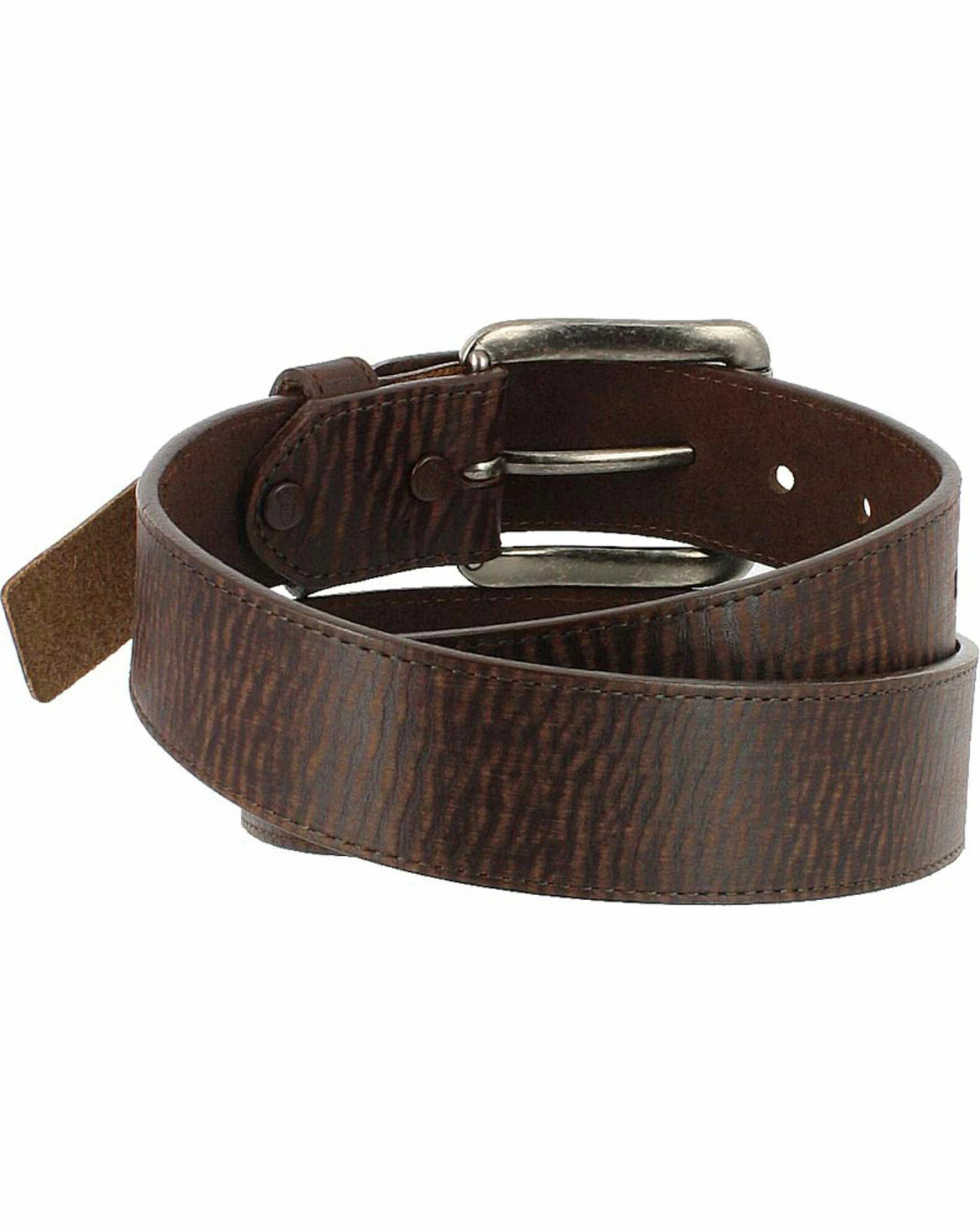 Justin Men's Brown Bomber Belt 5 Justin Men's Brown Bomber Belt - Image 3