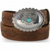 Justin Women's Navajo Heart Leather Belt 1 Justin Women's Navajo Heart Leather Belt -Justin Shop 2000127201 234 P1