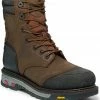 Justin Men's Tan Warhawk Waterproof 8" Work Boots - Composite Toe  -Justin Shop 2000217052 280 P1