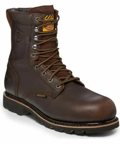 Justin Men's Miner Composite Toe Work Boots Brown -Justin Shop 2000217055 200 P1 1