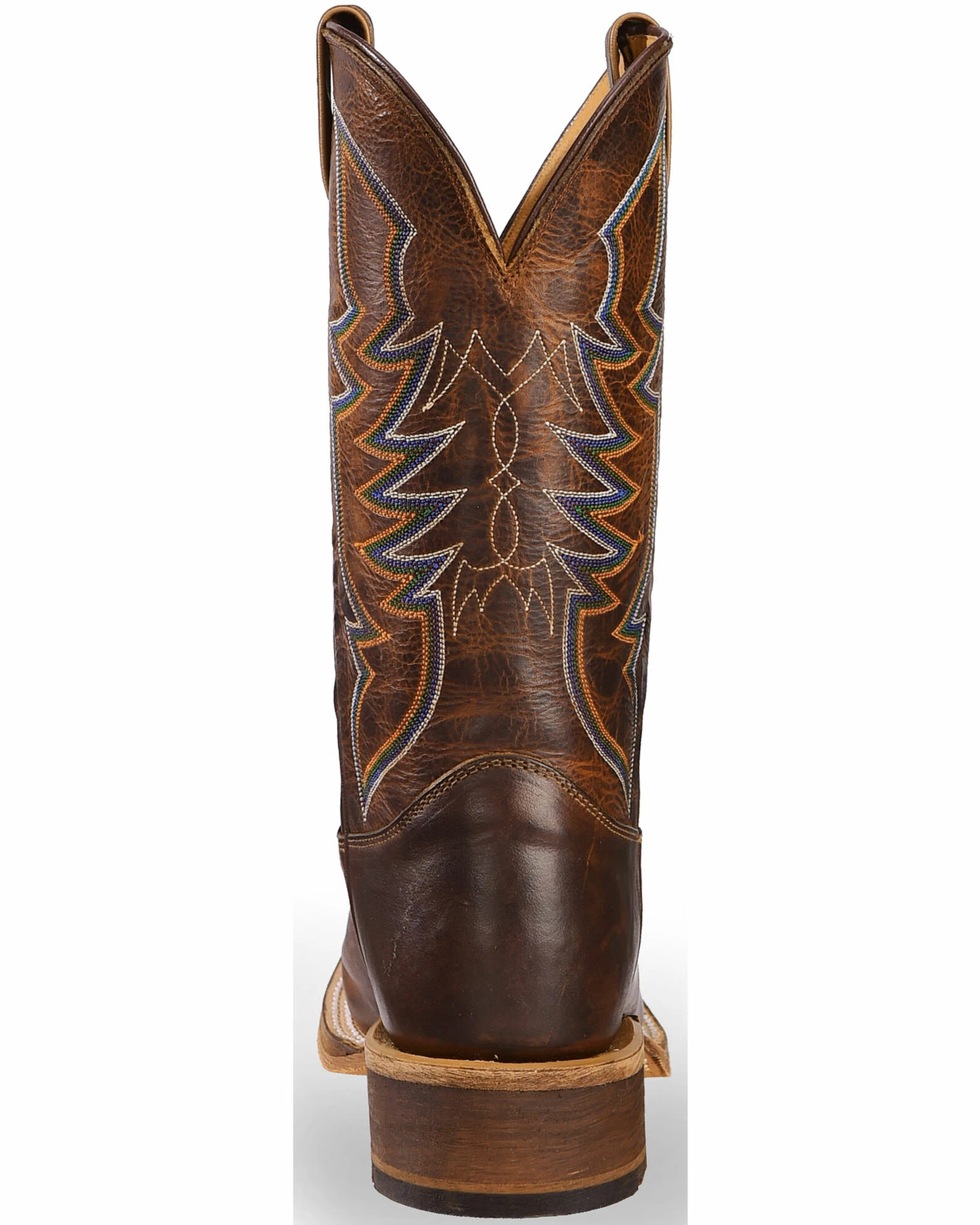 Justin Bent Rail Men's Navigator Western Boots - Square Toe 9 Justin Bent Rail Men's Navigator Western Boots - Square Toe - Image 7