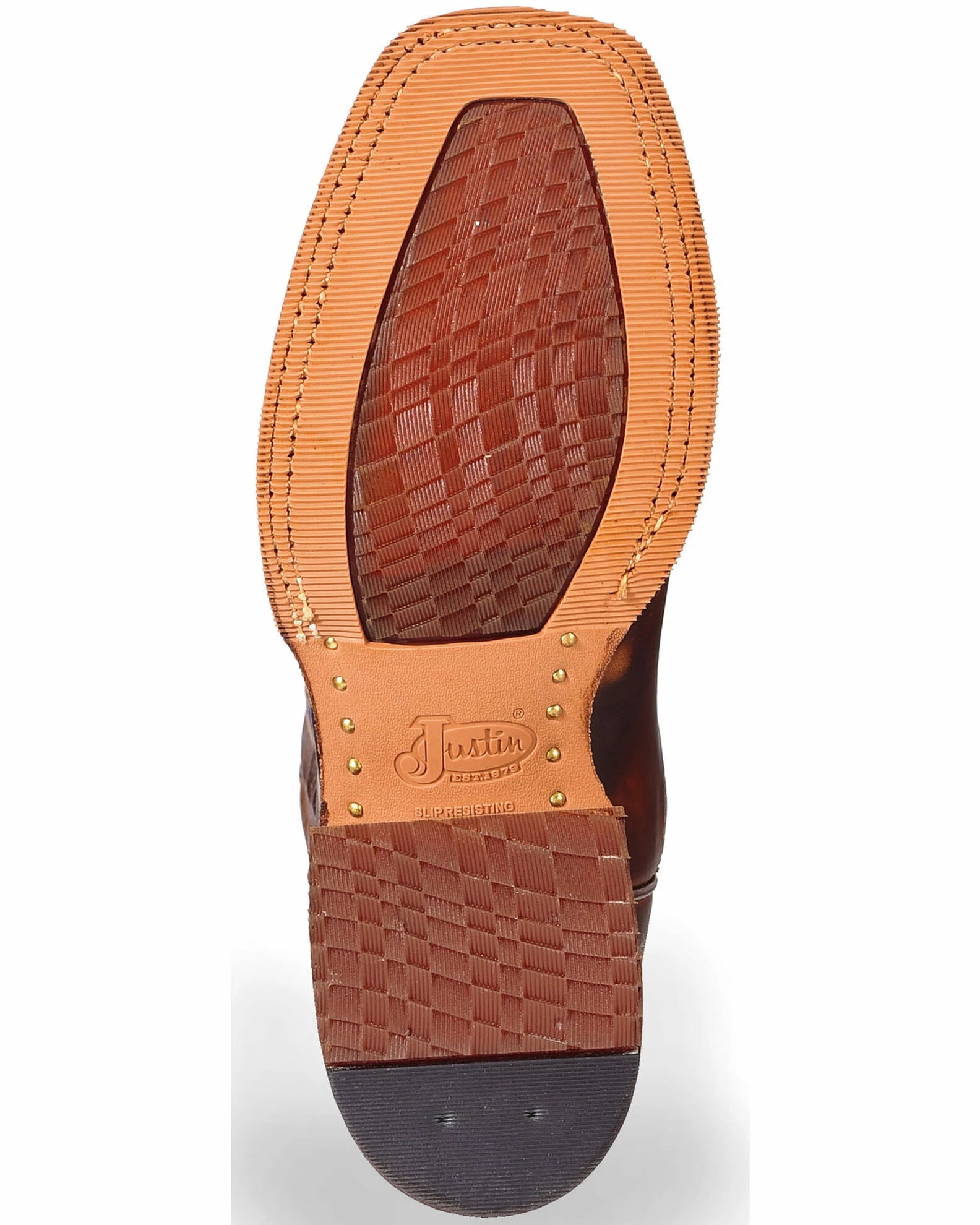 Justin Bent Rail Men's Navigator Western Boots - Square Toe 7 Justin Bent Rail Men's Navigator Western Boots - Square Toe - Image 5