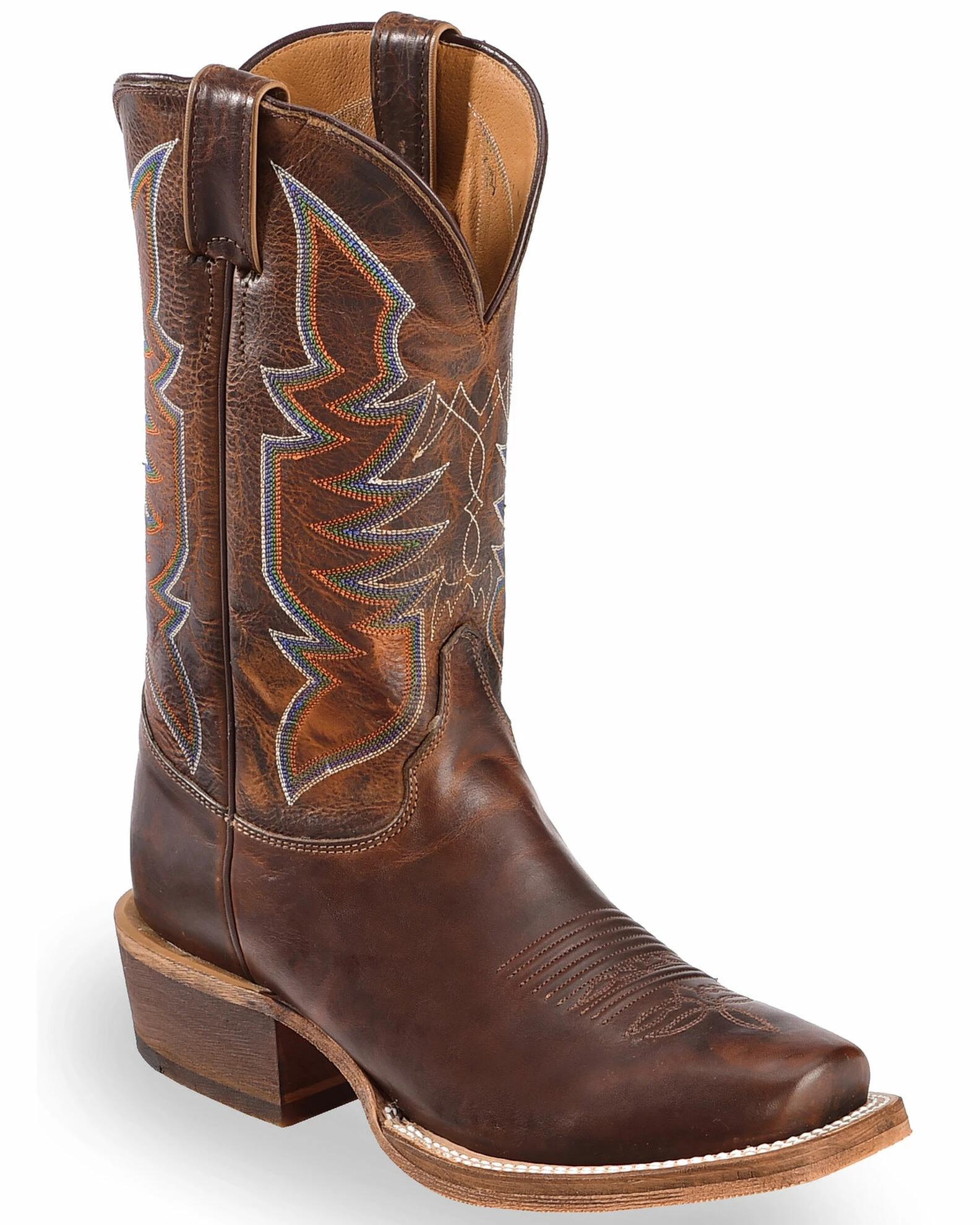 Justin Bent Rail Men's Navigator Western Boots - Square Toe 3 Justin Bent Rail Men's Navigator Western Boots - Square Toe