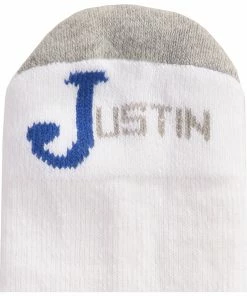 Justin Men's JUSTDRY Over-the-Calf Socks  White -Justin Shop 2000217735 100 D2