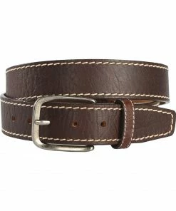 Justin Men's Brown Bison Boulevard Western Belt 