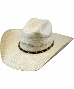 Justin Ivory Hutson Bent Rail Straw Cowboy Hat  For None -Justin Shop 2000237679 103 P1 1