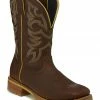 Justin Men's Marshal Whiskey Western Work Boots - Square Toe -Justin Shop 2000242547 235 P1