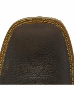 Justin Men's Marshal Western Work Boots - Steel Toe Brown -Justin Shop 2000242548 200 P5