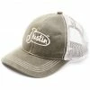 Justin Men's Brown Logo Patch Mesh-Back Ball Cap  -Justin Shop 2000242810 200 P1