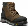 Justin Men's Warhawk Waterproof Work Boots - Composite Toe Tan