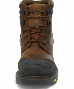 Justin Men's Warhawk Waterproof Work Boots - Composite Toe Tan 12 Justin Men's Warhawk Waterproof Work Boots - Composite Toe Tan -Justin Shop 2000253793 280 P4