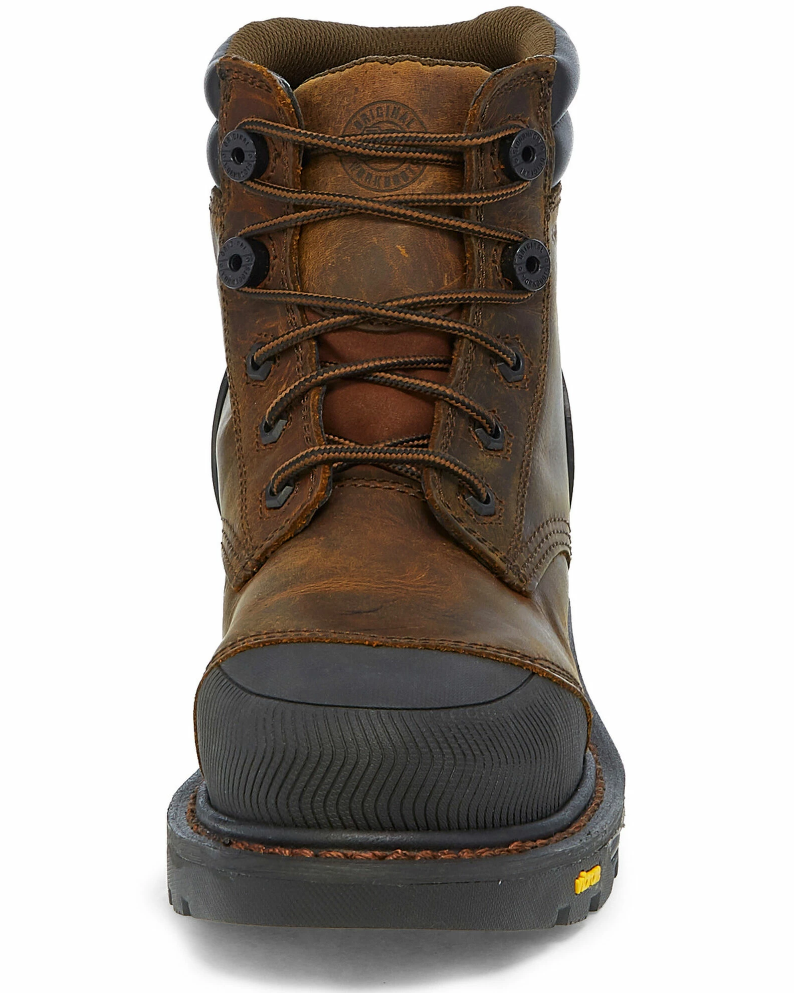 Justin Men's Warhawk Waterproof Work Boots - Composite Toe Tan 6 Justin Men's Warhawk Waterproof Work Boots - Composite Toe Tan - Image 4