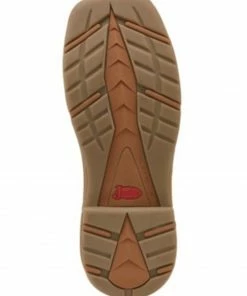 Justin Men's Stampede Grizzly Brown Western Work Boots - Steel Toe -Justin Shop 2000272026 340 P6